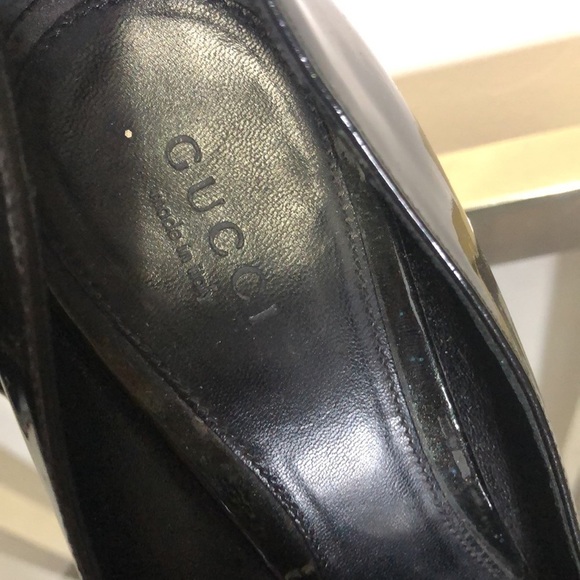 Gucci horse bit patent leather pump size 7.5 - Picture 3 of 12